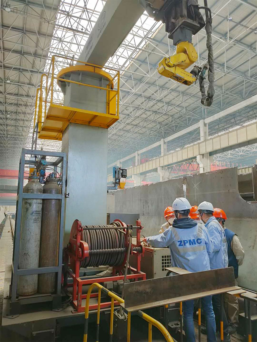 上海振华重工焊接机器人技术咨询项目